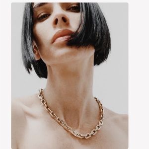 NWT Eddie Borgo Supra Link Necklace & Earring set